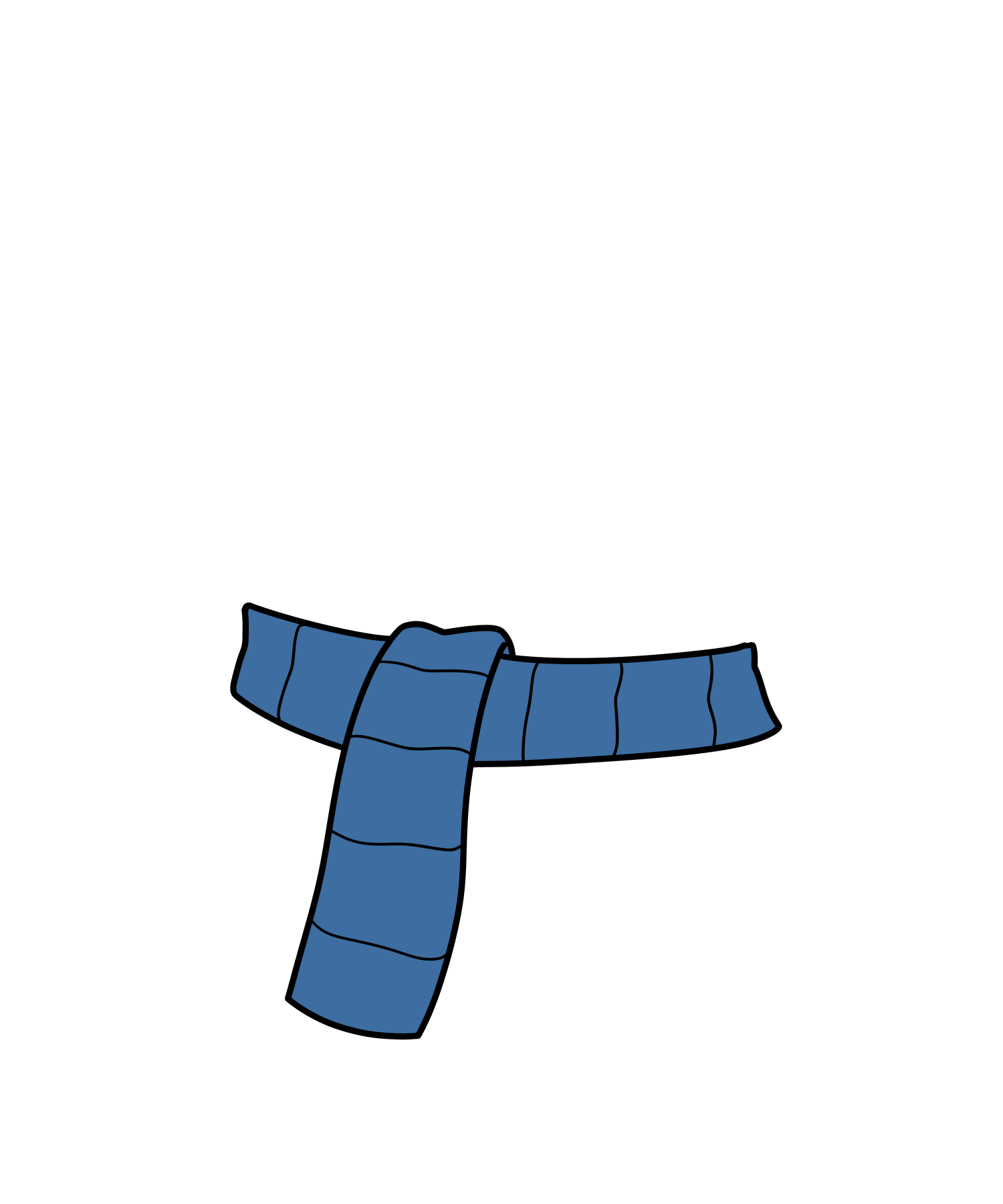 Scarf Blue